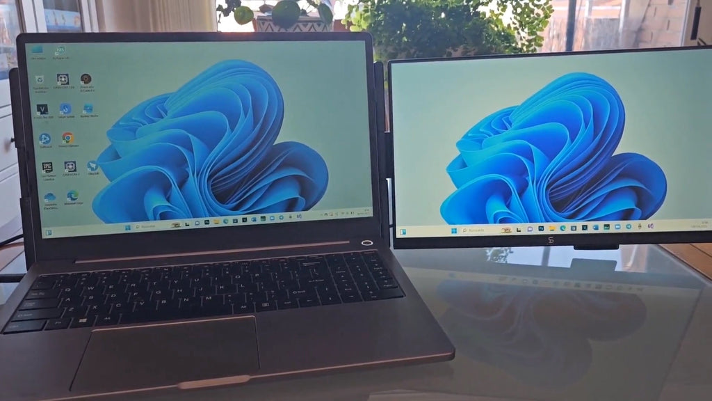 Pantalla portátil auxiliar de 15.6＂ SIAVIALA P5. Muy ligera