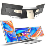 15.6" Laptop Screen Extender, Ultra-Slim Portable Monitor for Laptops with 120% sRGB FHD 1080P IPS, 235°Rotation & Kickstand, Plug n Play for Windows Chome Linux Android Xbox Switch