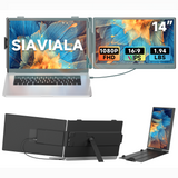 Siaviala KX2 14 inch 2026 Upgraded Portable Monitor, FHD 1080P IPS Display for students