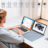 Laptop Screen Extender, 14" FHD 1080P IPS Portable Monitor Dual Screen, Laptop Monitor Extender for 13-17" Laptops with USB-C/HDMI Port, Plug and Play for Windows/Mac/Android/Switch/PS5