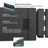 Laptop Screen Extender, 14" FHD 1080P IPS Portable Monitor Dual Screen, Laptop Monitor Extender for 13-17" Laptops with USB-C/HDMI Port, Plug and Play for Windows/Mac/Android/Switch/PS5