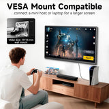 SIAVIALA D1 - 23.8 inch 1080P FHD 100Hz Laptop Screen Extender Large Gaming Monitor VESA Support