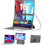 SIAVIALA N2 - 16 inch FHD 1200P Portable Monitor, 2025 Summer Upgraded Laptop Screen Extender