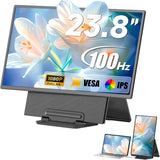 SIAVIALA D1 - 23.8 inch 1080P FHD 100Hz Laptop Screen Extender Large Gaming Monitor VESA Support