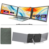 Siaviala 2025 Newest Laptop Screen Extender S8 Pro 0.17" Ultra-Thin, 14" 1080P FHD IPS Portable Monitor